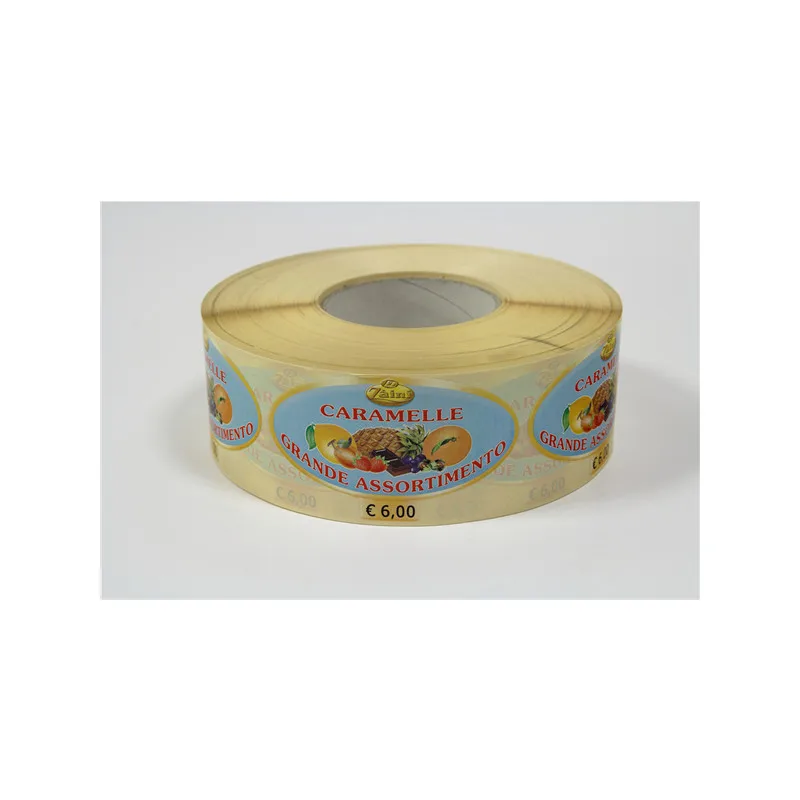High Performance-Price Ratio Self-Adhesive Paper Label Private Labels for Food Conveying Product Information Practical Stickers
