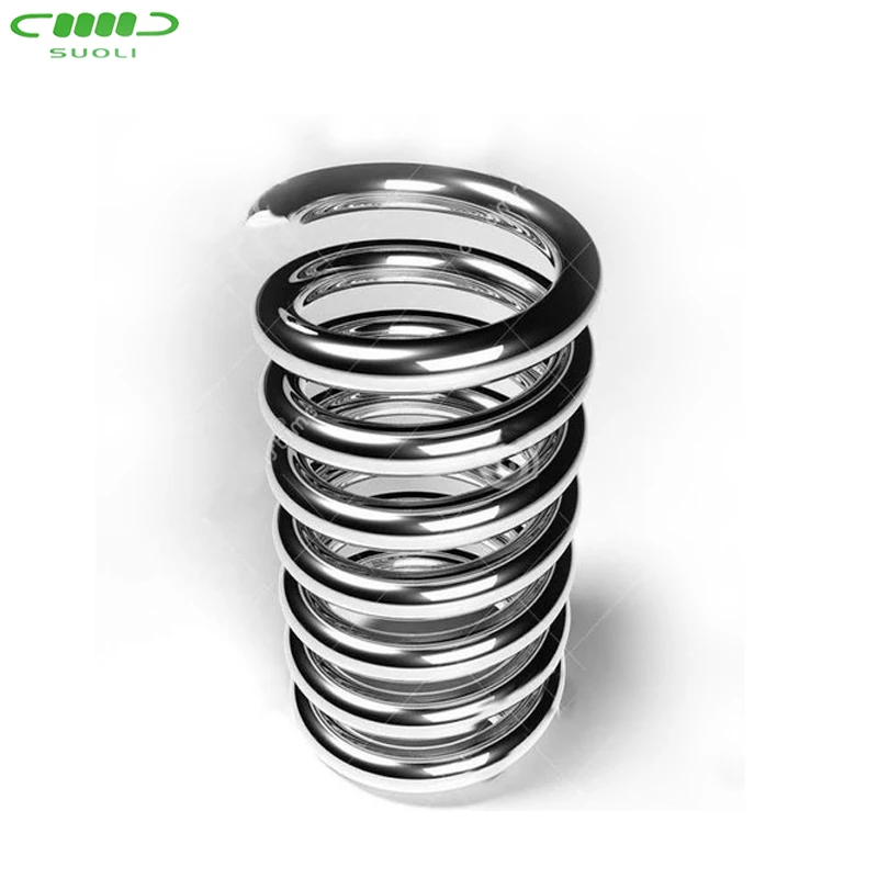 Factory Custom Heavy Duty Large Compression Coil Spring Stainless Zinc Chroming Wire Forming Coil Spring  For Car
