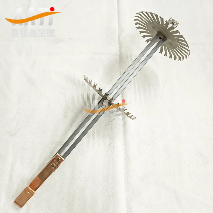 Титановые анодированные ручные стойки для гальванического точечного стержня, титановые анодированные стойки, стойка для анодирования