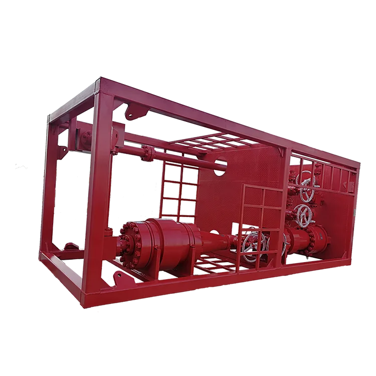 High Efficiency High Flow of Solids Separation  Dual Pot Cyclone Separator with Water Flushing Cyclone Desander