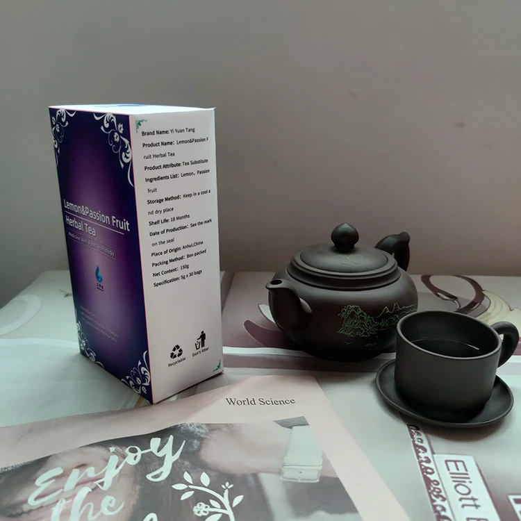 
Hot Sale Healthy Mixed Fruit Organic Kumquat Passion Dried Lemon Slice Fruit Tea Keep Health Slim Beauty Detox Flavor Tea 