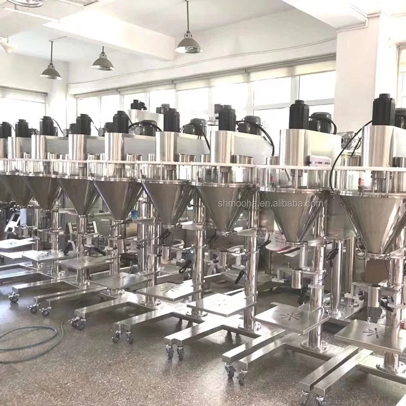 5-5000g semi Automatic milk powder packaging machine production line