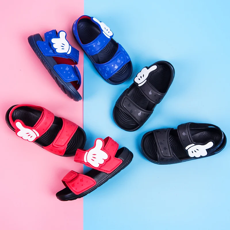 2021 г. Детские сандалии для девочек летняя новая Нескользящая пляжная обувь Открытые детские сандалии детская обувь для мальчиков