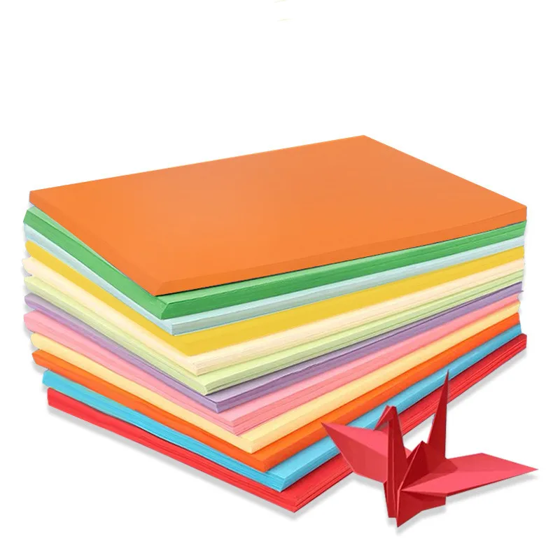 high quality  A4 construction color paper & paperboard printing printed color paper