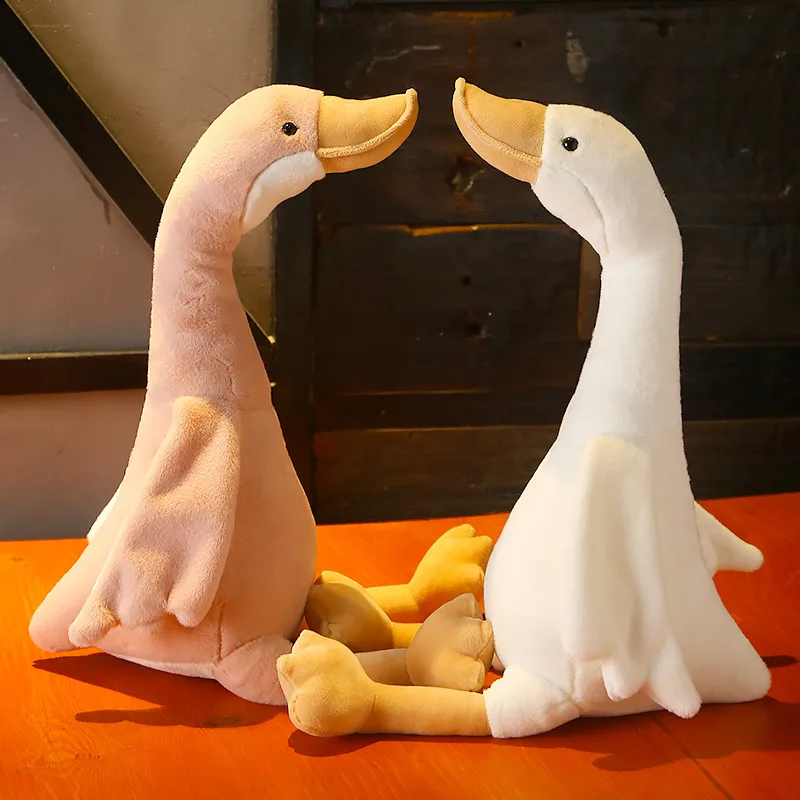 Wholesale Soft Swan Smooth Goose Plush Stuff Toy Gifts for Child Boys Girls Custom anime plush toys