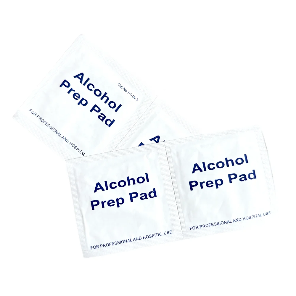 Medical Prep Wet Wipes Disinfection Use 70% Isopropyl Alcohol Pads for Screen Cleaning