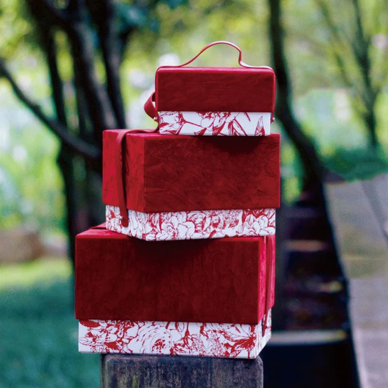 Custom Printed logo Accessories Packaging Gift Box, Schmuck Drawer Bracelet Earring Necklace Ring Jewelry Boxes/