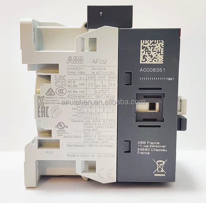 Распределитель ABB оригинальный контактор 1SBL137001R1310 AF09-30-10-13 100-250 В 50/60HZ-DC AF09-30 DC