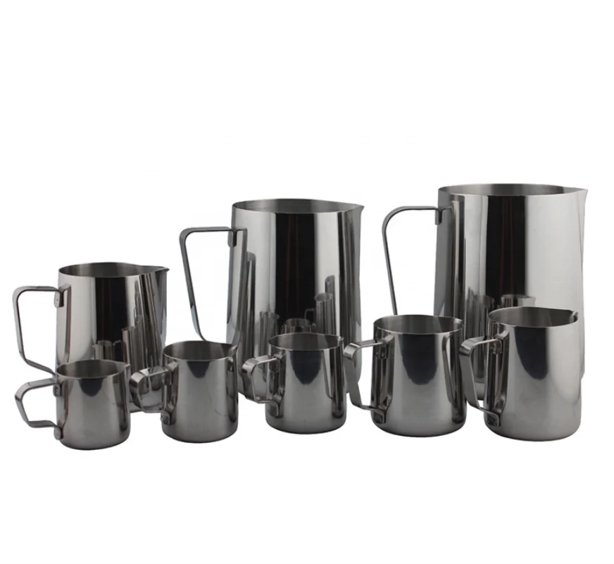 Stainless Steel Milk Jug Espresso Coffee latte Pitcher Milk Pitcher Milk Frothing Pitcher Coffee jug