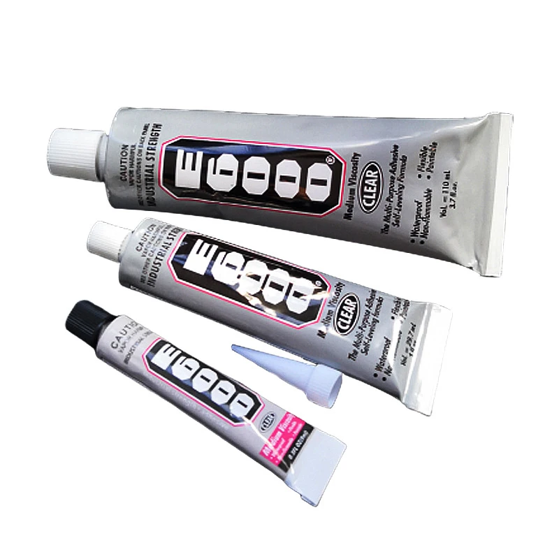 Wholesale Used for jewellery E6000 clear Glue 9ml 29ml 110ml wholesale Multi purpose Transparent e6000 glue