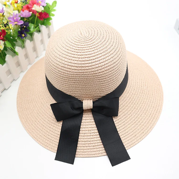 New Style Straw Weaving All-match Summer Beach Hats Travel Sunscreen Fashion Sun Straw Hat For Women