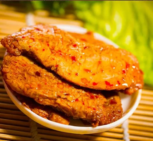 Пищевая продукция JINZAI китайская Пряная закуска Вегетарианское мясо соя высокий протеин