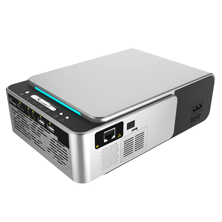 Новый T6 полный 1080p мини-проектор Android 7 1 3500 люмен домашний кинотеатр проектор синий зуб + 8g версии
