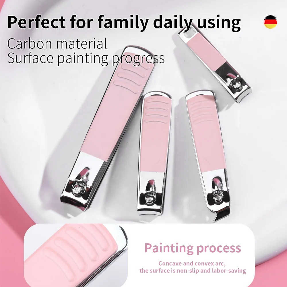 Holographic Case Nail Clippers Kit Manicure Pedicure set For Thick Nails Men Women Gift