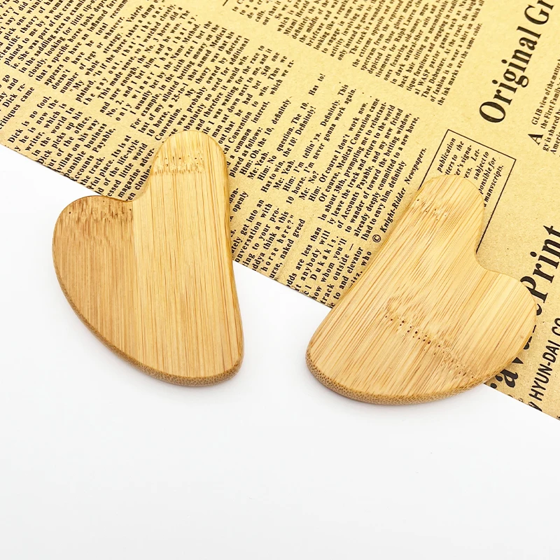 Custom Wooden Drainage Tool GuaSha Scraping Tools Wood Therapy Body Massage Tool