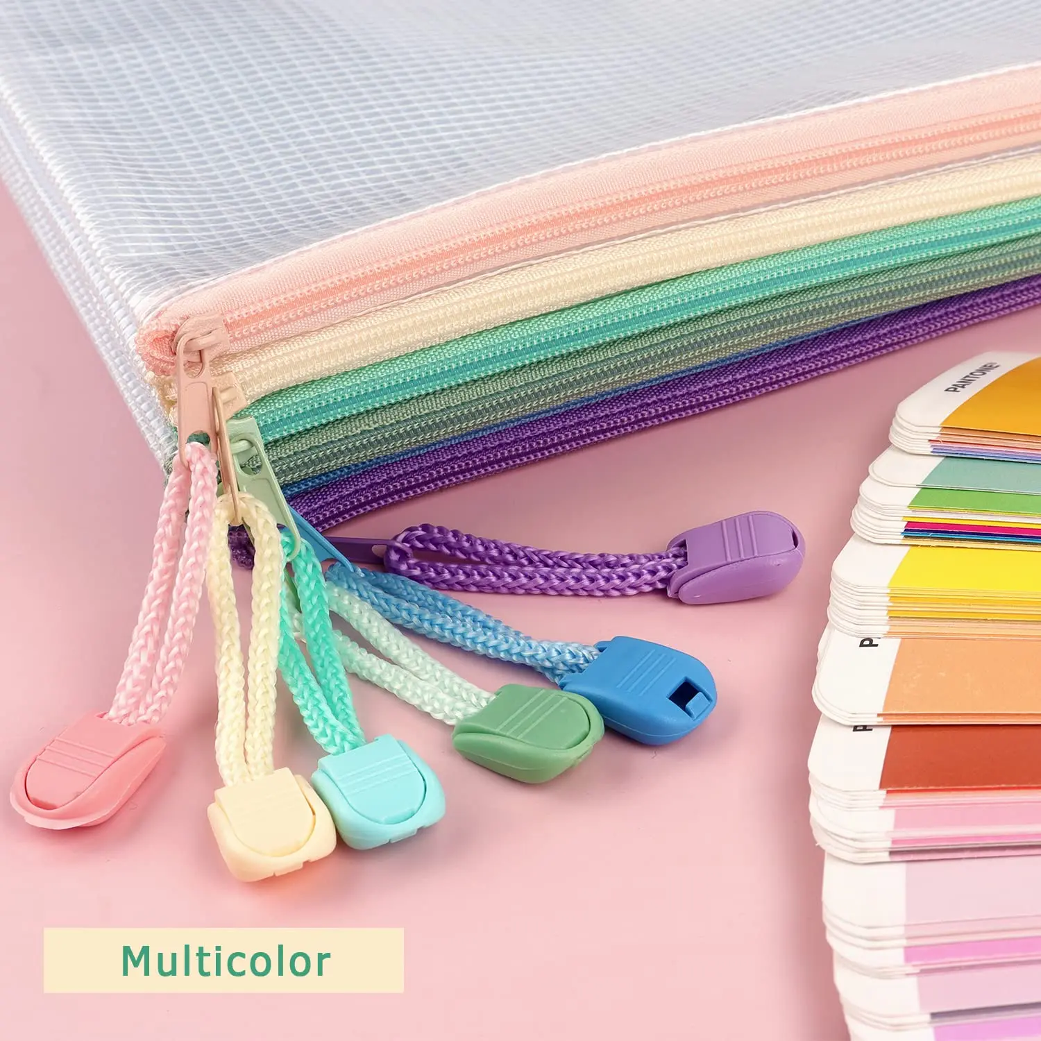 Eco friendly transparent zipper bags plastic can custom zipper bag