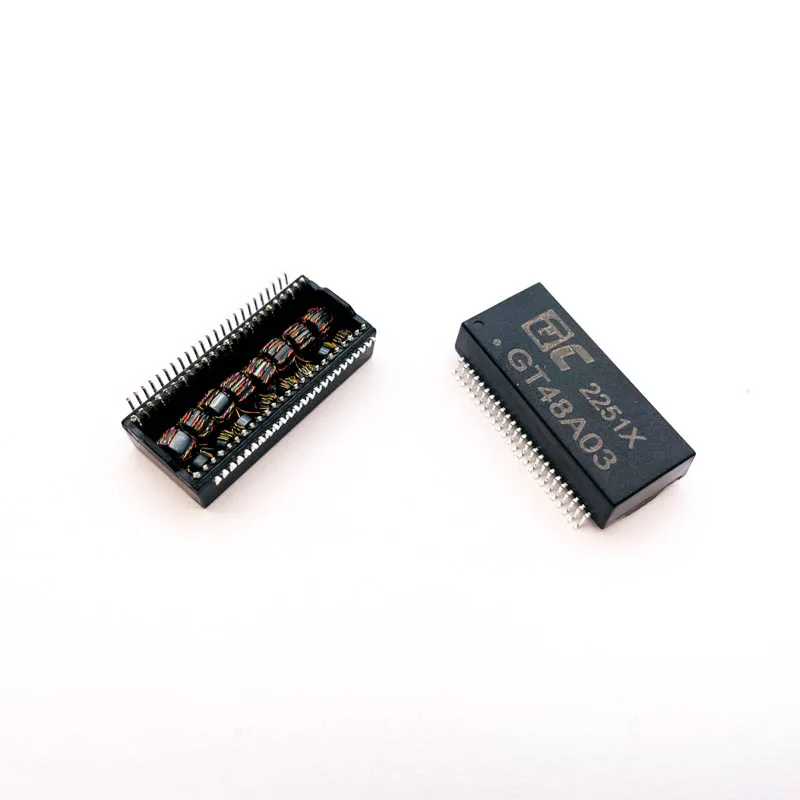 network transformer smd  48pin 1000mbps transformer plasma de red Magnetic module SMD NETWORK Filter