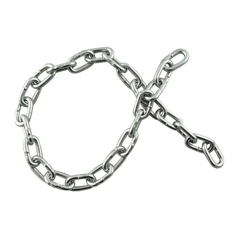 China manufacturer welded hot dip galvanized short link chain for sale