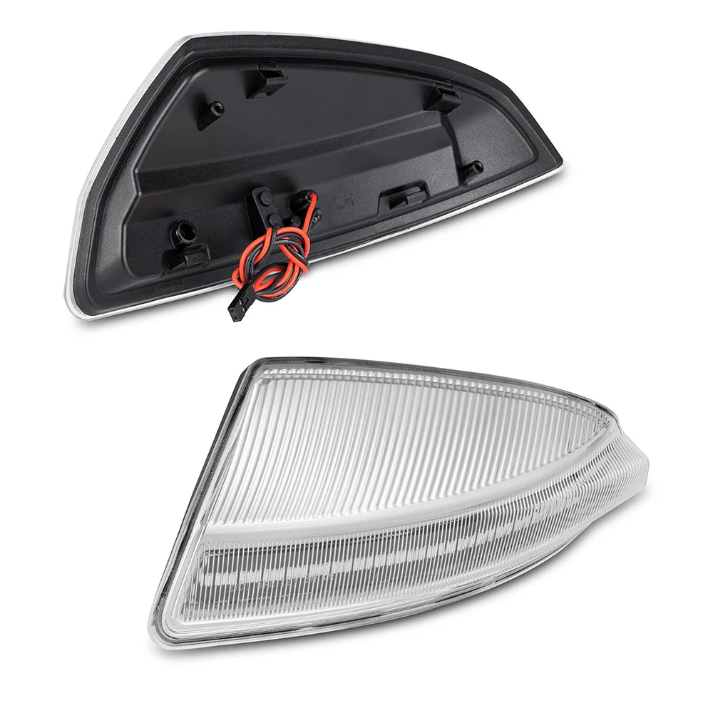 Clear Amber LED Dynamic Side Mirror Signal Light For Mercedes Benz W164 ML350 ML450 ML500 lamp