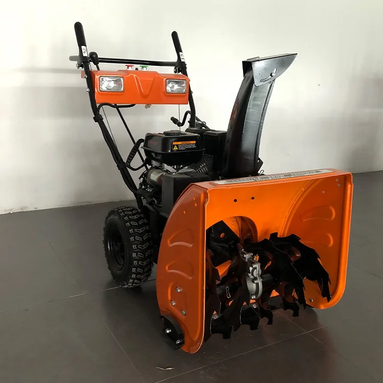 6.5HP ручной толкающий дорожный Снегоуборщик дешевая снегоочистительная машина