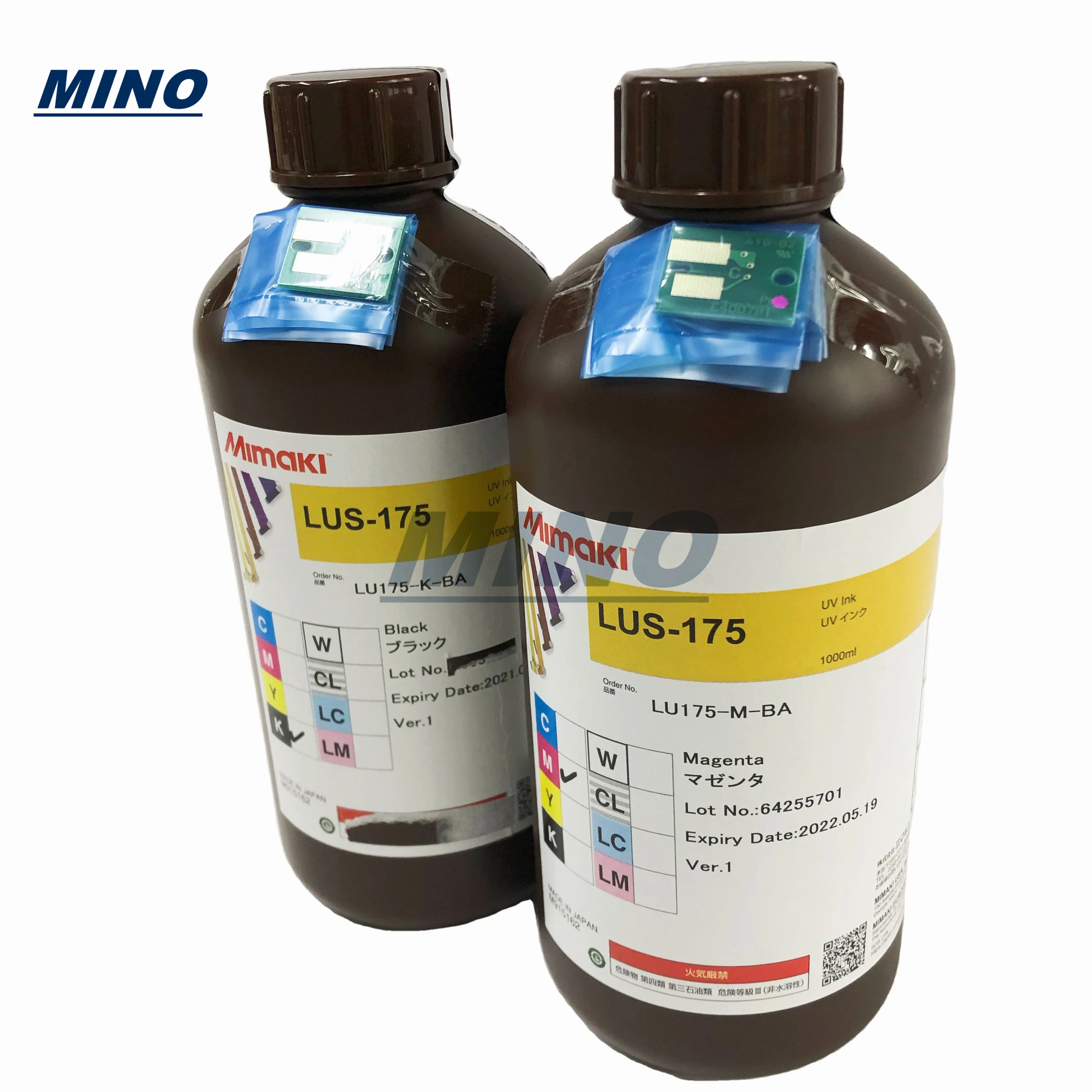 Original  Mimaki LUS175/lus170 UV Ink with Lus175 Chip for UCJV150/UCJV300 Printer Soft Ink