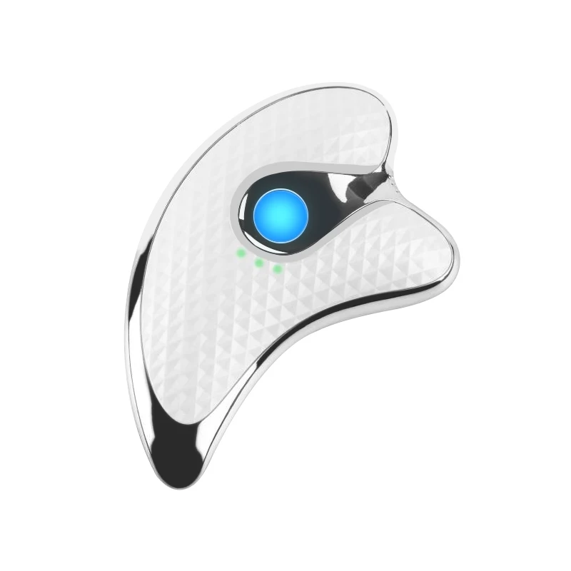 USB перезаряжаемые электрический Уход за кожей лица подъемное устройство гуаша половый массажер v-образной формы для лица для