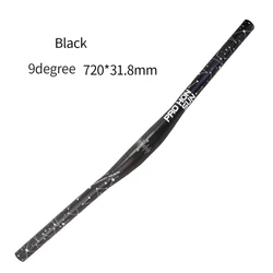 HONSUN bicycle handlebar Aluminum alloy ultralight handle bar 9 degree 720mm mountain road cycle handle bar grips bicycle parts