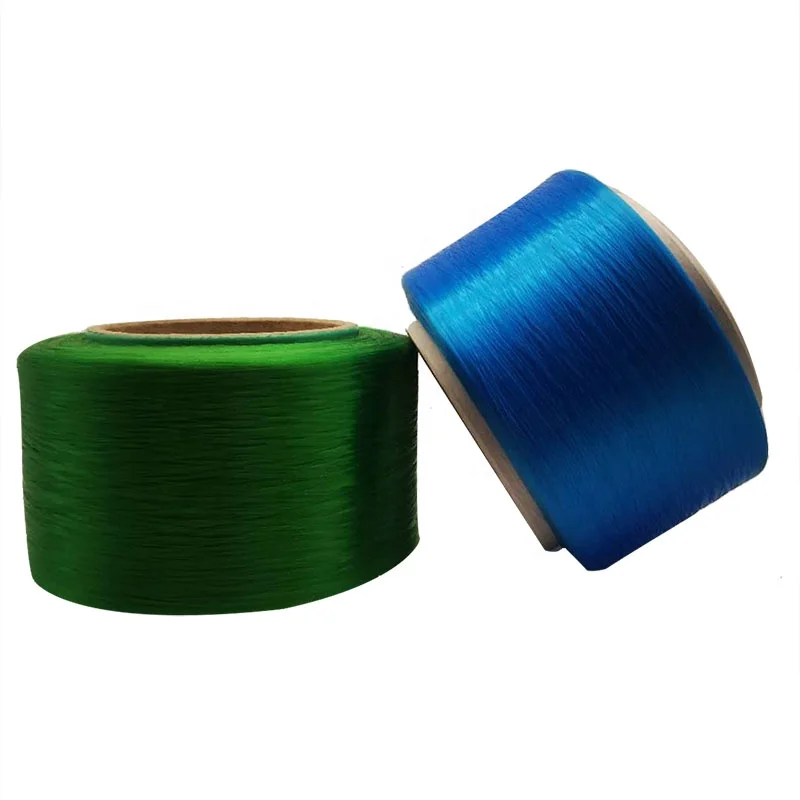  A AA grade 250D 300D polyester FDY HIM bright tribloal dyed color filament yarn for elastic