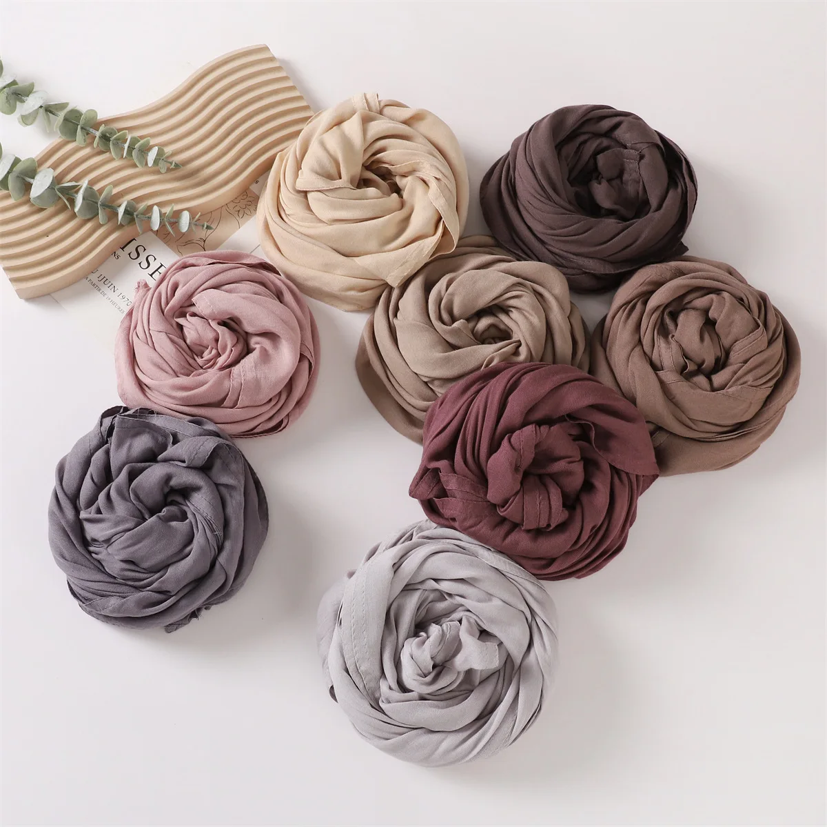 High Quality Modal Cotton Shawl  Soft scarf for women other scarves & shawls muslim cap premium hijab  model jersey pashmina