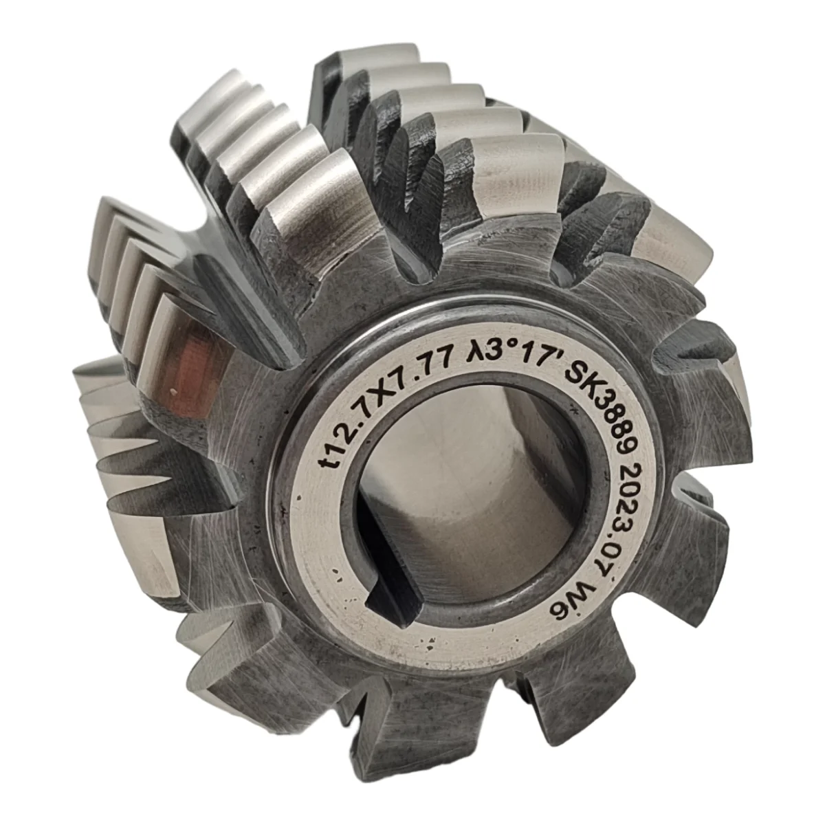 RS40 chain sprocket gear hob 12.7*7.80 HSS roller chain sprocket hob cutter