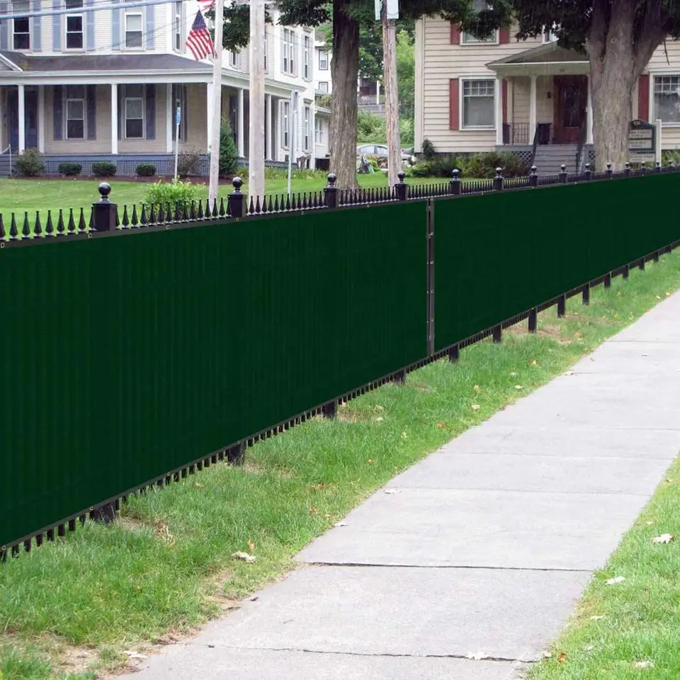 Factory Direct Sale 6 Feet X 50 Privacy Screen Fence Heavy Duty Fencing Mesh Shade Net Cover for Wall Garden Yard Backyard