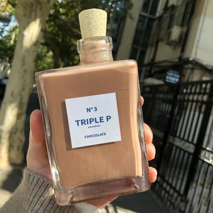 250ml high quality luxury liquid wine juice vodka glass bottle wine drinking jar with gold cork top