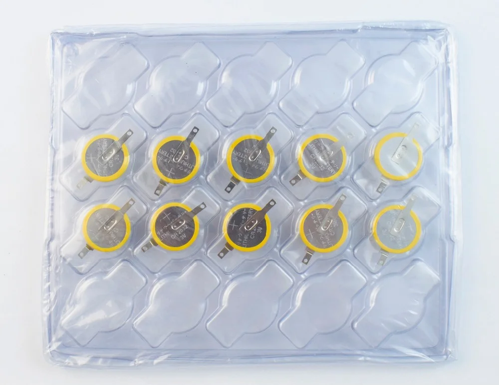 wholesale high quality 3V 210mah Lithium Battery CR2032 Wireless Headset Button Cell Battery lithium button battery