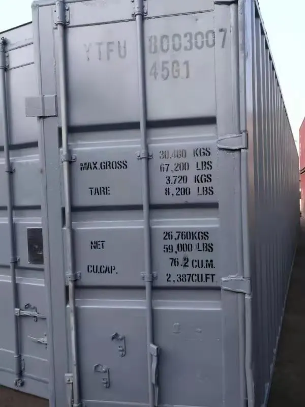 40HQ Used Second Hand Shipping Container for Sale in Tianjin port