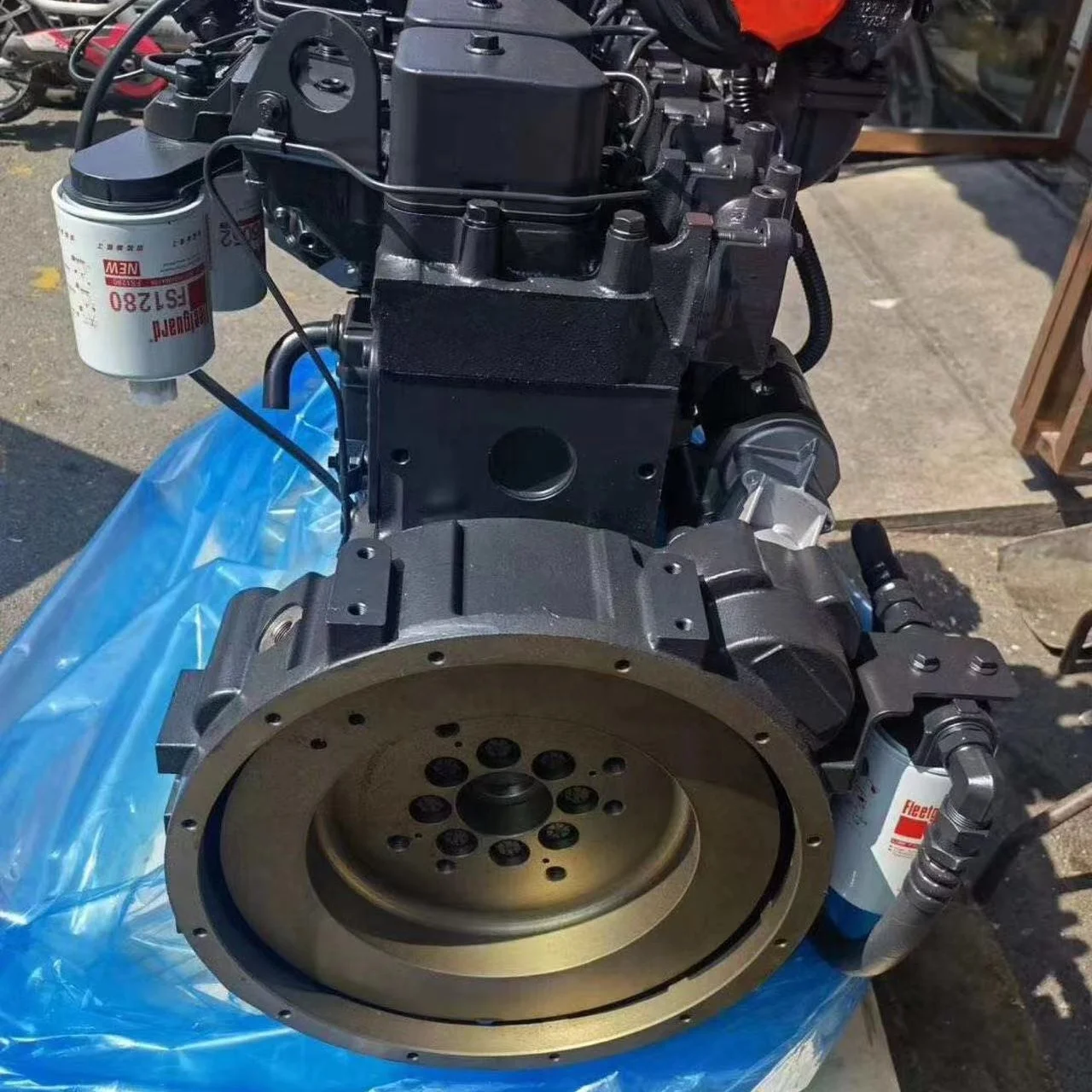 6BT5.9 LiuGong 927 CUMMINS Diesel Engine Assy for Excavator CLG927D Complete Engine Assembly 6BTAA5.9-C