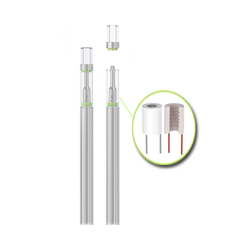  Новый одноразовый картридж для электронной сигареты cbd vape pen ND5 с керамическими