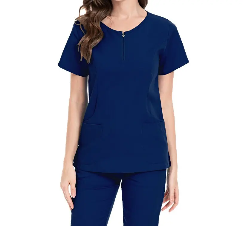 Top quality scrub suits for doctors and nurse super comfortable nursing suit medical scrub set