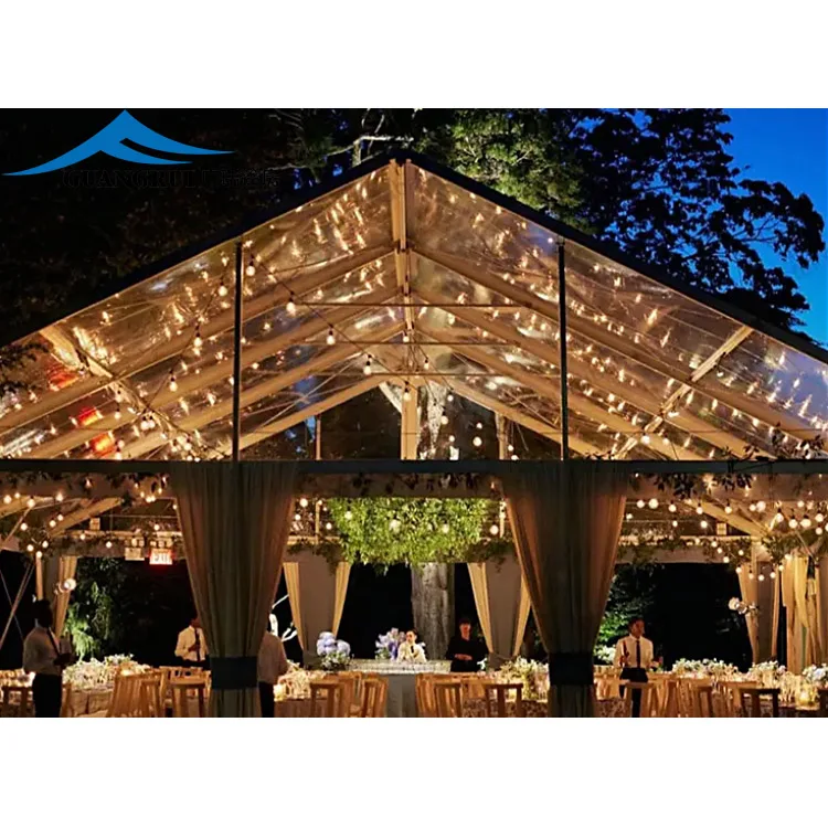 Tent for Events 10 X 15 20 X 30 30 X 60 Wholesale Big Clear Outdoor Banquet Canopy Tents Warehouse Wedding Party Marquee Tent