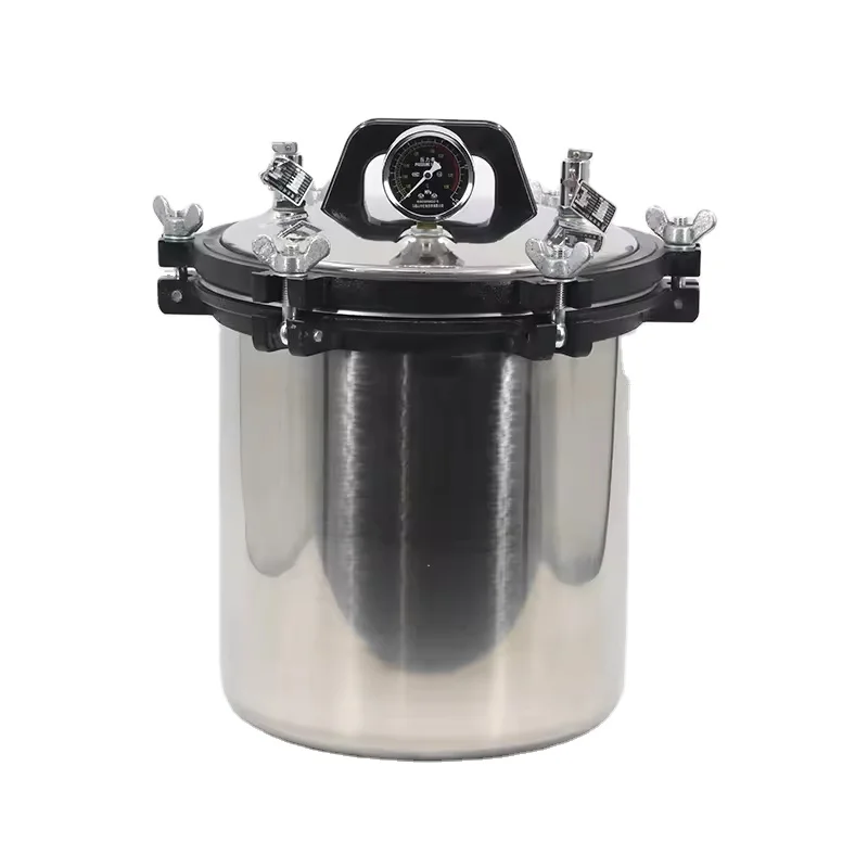 Hot Sale 18L 24L 30L Portable High Pressure Steam Sterilizer Laboratory Medical Steam Autoclave