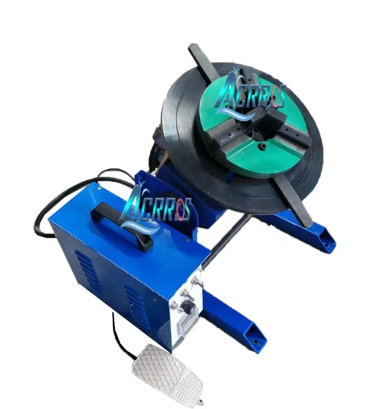Table Hole 25mm TIG Welding Turntable for Flexible Hose Pipe