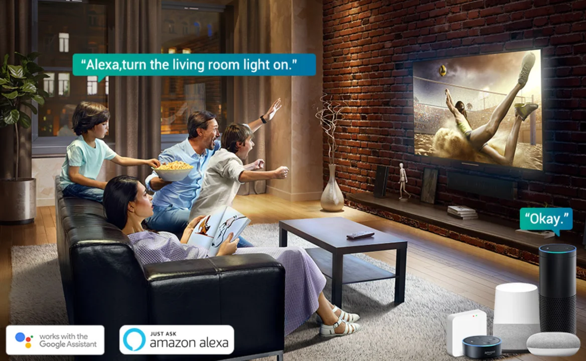 Voice Control 15W Living Room Light Top Brand Flush Mount Light Aluminum Led Smart Down Light