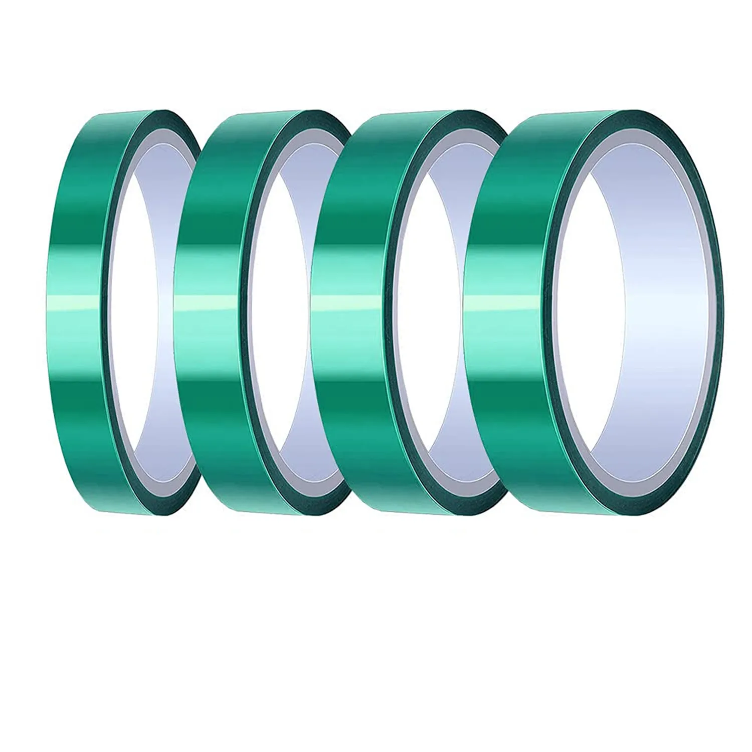 Polyester High Temperature Tape for Painting Powder Coating Anodizing Circuit Boards Green High temperature resistance