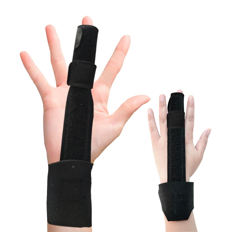 Orthopedic aluminum extension arthritis mallet thumb index middle broken finger splint support brace