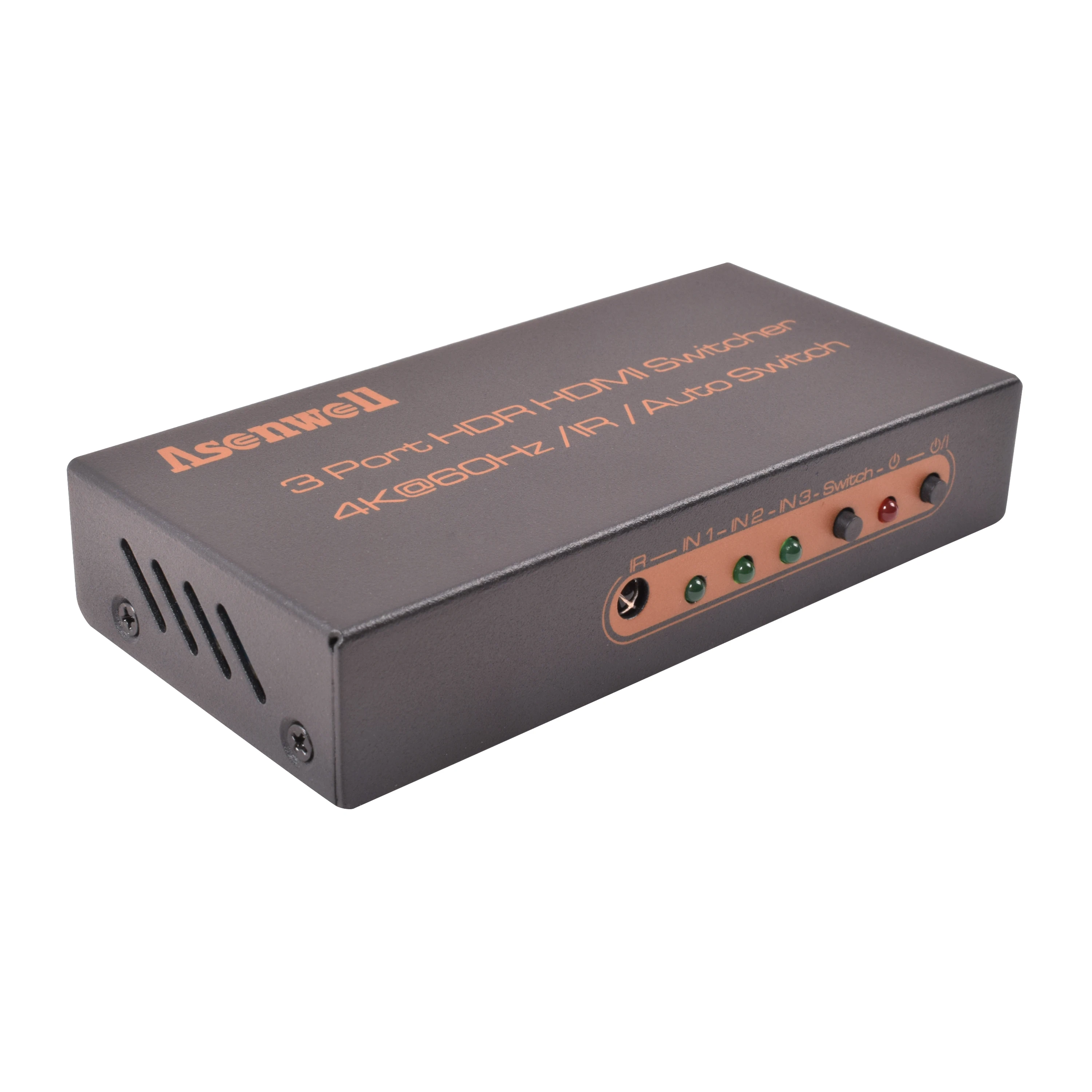  ASK HDSW0014M1 Hdmi Audio and Video V 2.0 HDMI Switch 3x1 Switcher With Auto