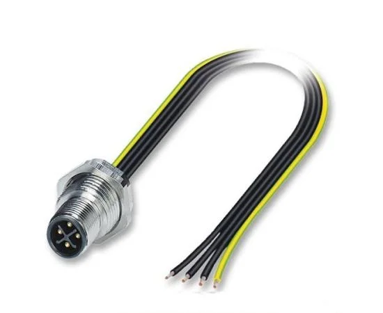 M12 to D-SUB cable  m12 waterproof connector M12 Male Female Connectors