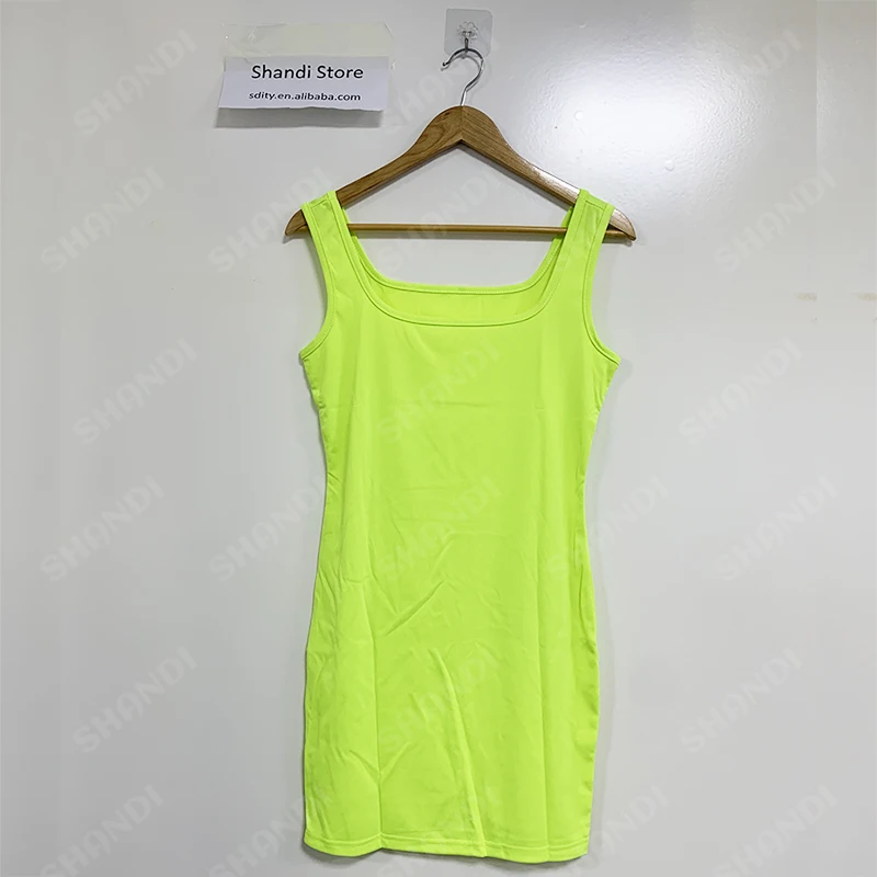 Новое женское сексуальное платье-майка без рукавов базовые Клубные Повседневные платья миди оптовая продажа