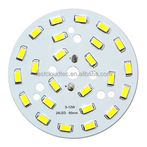 Hot Sale 20mm round Aluminum Base PCB Circuit Board 94v0 led pcb board pcb manufacturer