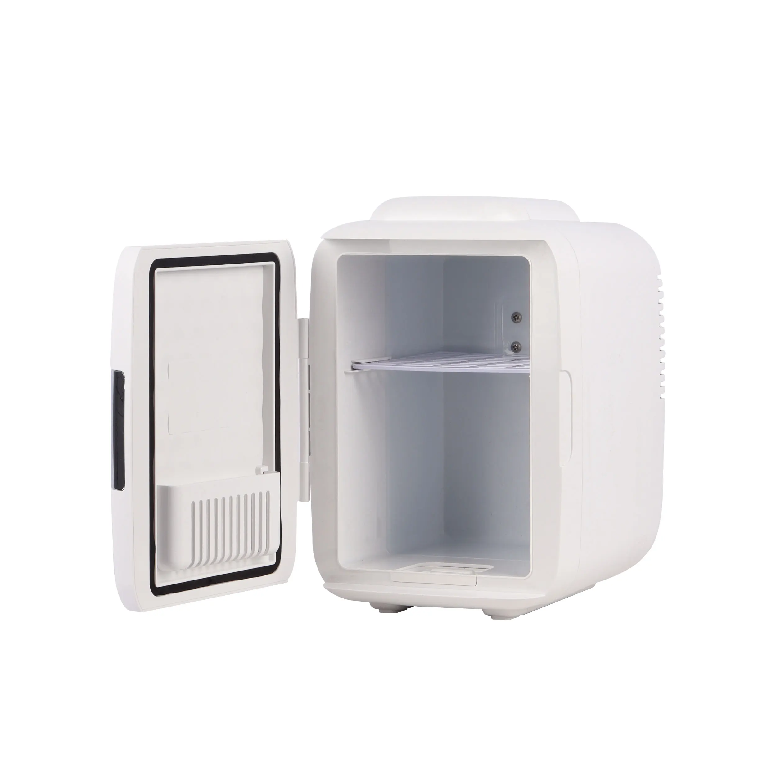 Popular New-arrival 4L with USB Power Option 12V Car Fridge 100V-240V Mini Fridge For Home Office Drinks Milk Bottlers