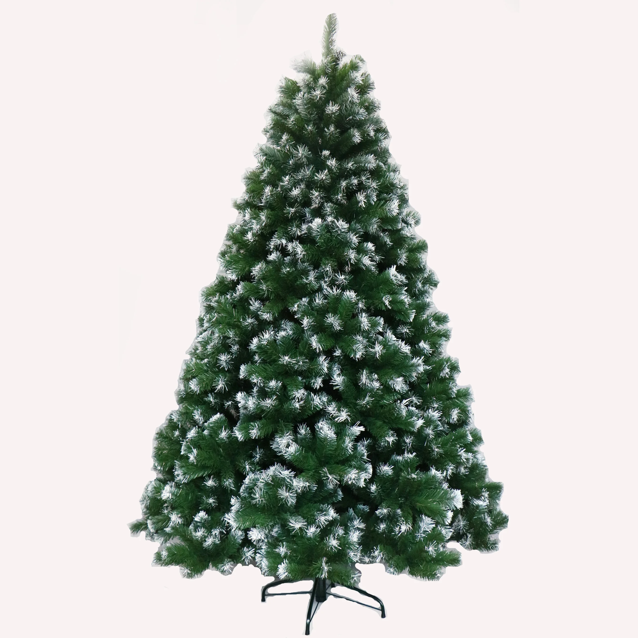 210cm PVC snowing  christmas trees large christmas decoration supplies-old pohon natal albero di natale arbol de navidad