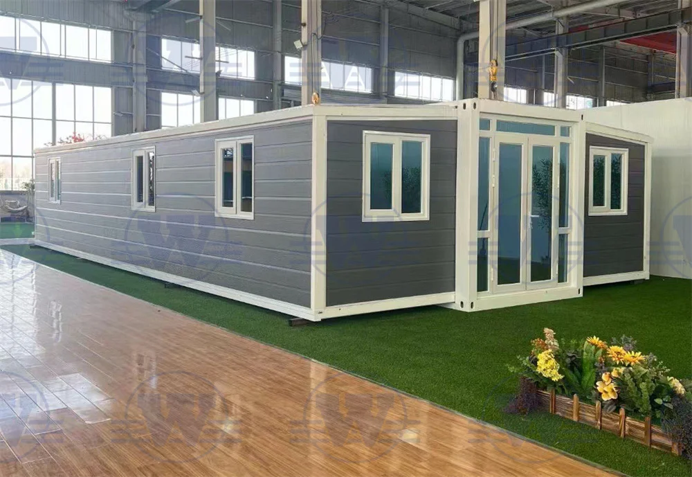 China prefab folding container house easy to install foldable container house home for sale